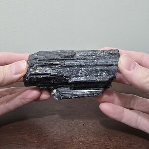 Black Tourmaline Crystal Specimen #F